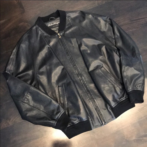 Salvatore Ferragamo Other - Ferragamo Leather Jacket